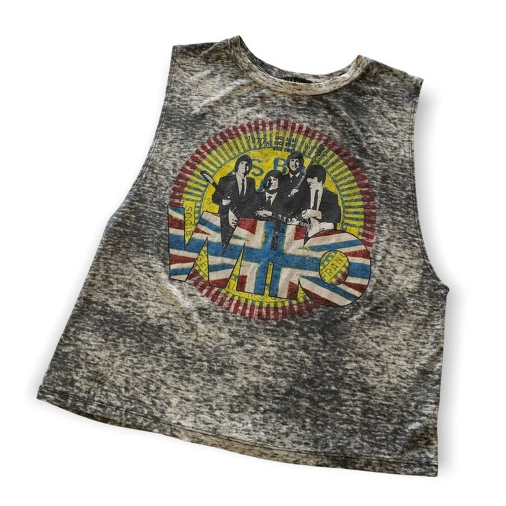 Milkyway | The Who Gray Graphic Tank Top Medium